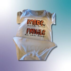 Sublimation Baby Body Suit (Short Sleeve)